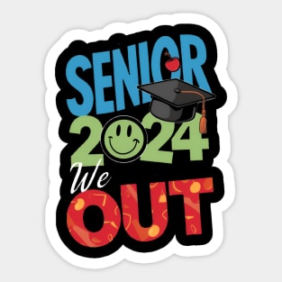 Graduate 2024 we out Sticker